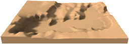 picture of bowl-shaped terrain